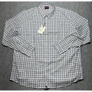 UNTUCKit Seyval WF Shirt Mens 2XLT Multicolor Check Long Sleeve Button Up New
